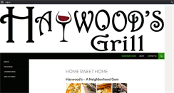 Desktop Screenshot of haywoodsgrill.ca